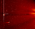 Кометата ISON минава покрай слънцето