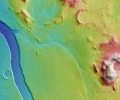 Показаха снимки на пресъхнала река на Марс
