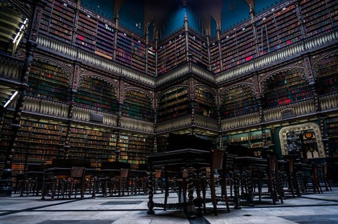 Библиотеката Real Gabinete Portugues De Leitura, Рио де Жанейро, Бразилия