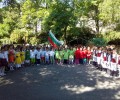 Деца, облечени в цветовете на трибагреника, се включиха в „Аз съм българче“