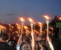 Старозагорските ученици правят факелно шествие