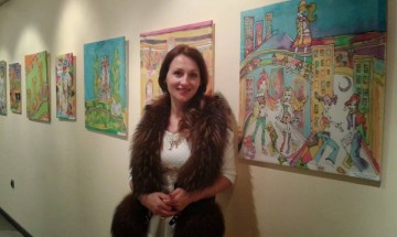 Габровска художничка кандидатства за Гинес с рисунка върху коприна