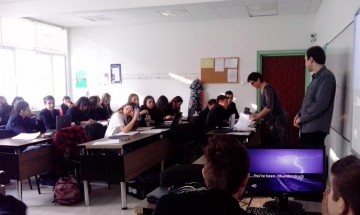 Открит урок за природните бедствия в Първа АЕГ Открит урок за природните бедствия в Първа АЕГ
