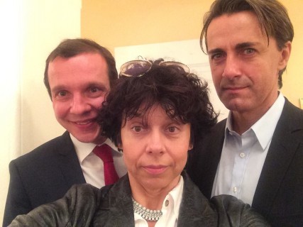 Plamen Dejanoff. Foundation Requirement, press conference at the Austrian Embassy