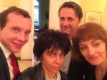 Plamen Dejanoff. Foundation Requirement, press conference at the Austrian Embassy with Plamen Dejanoff
