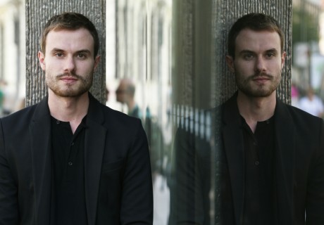 Spisovatel Marek Šindelka. Fotografováno pro přílohu SALON.