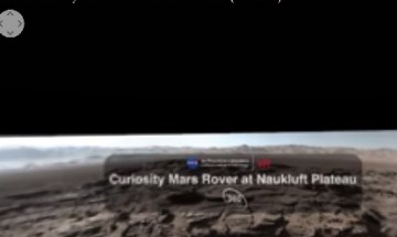 Марсоходът показва какво има на Марс от вай-високата му точка